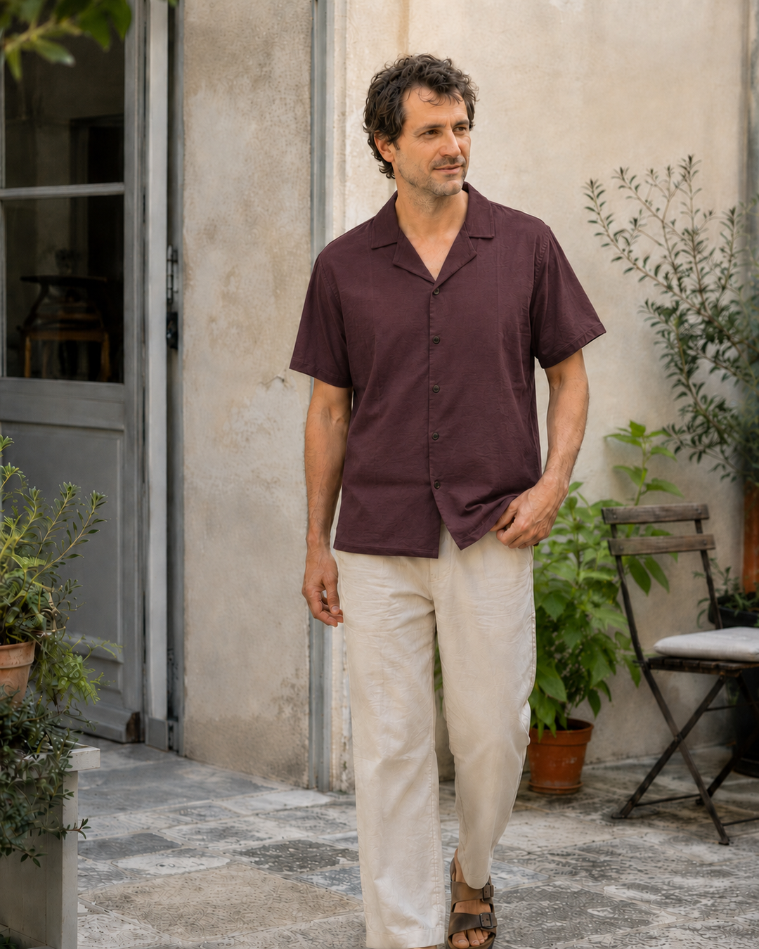 Men's set with summer look
