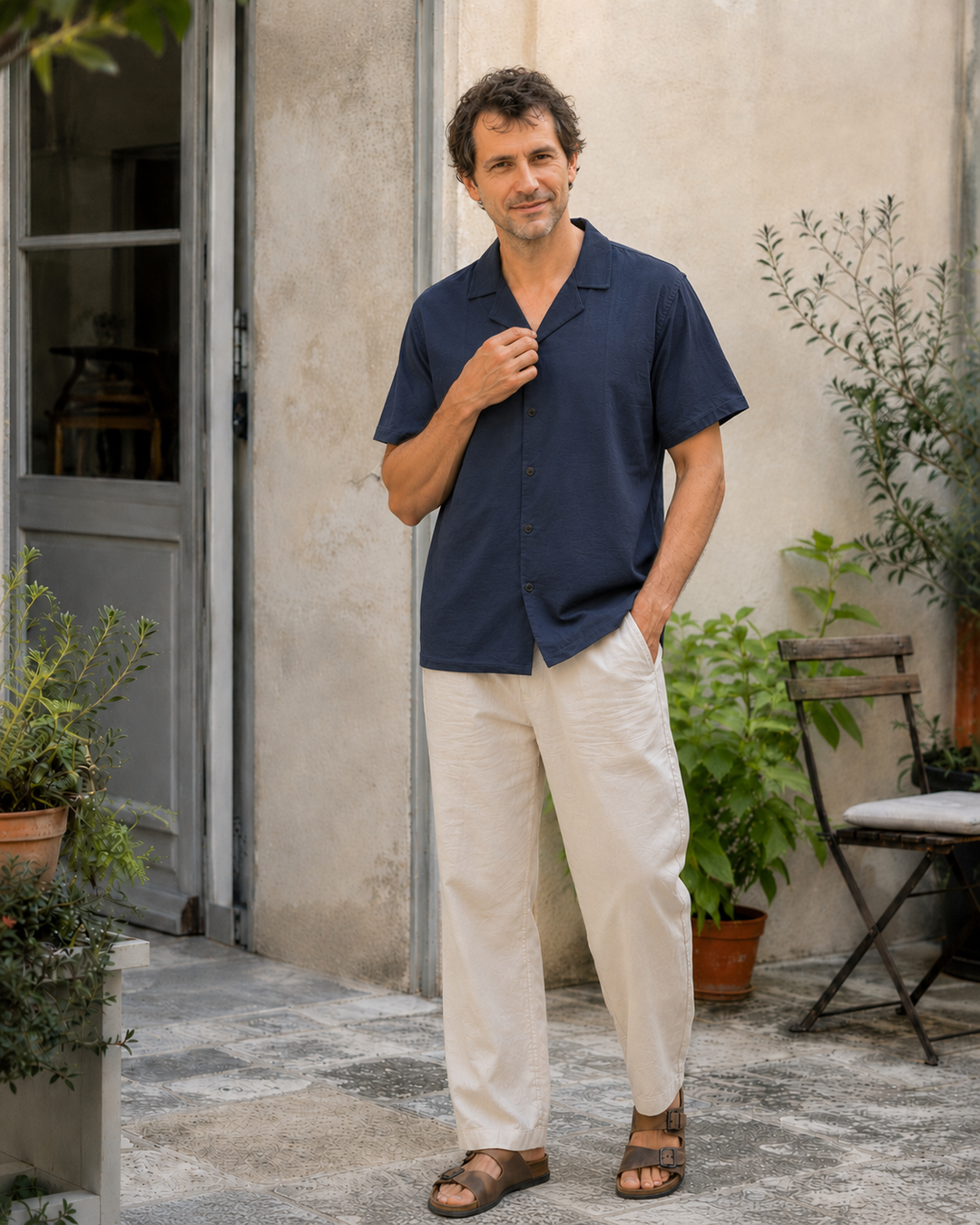 Men's set with summer look
