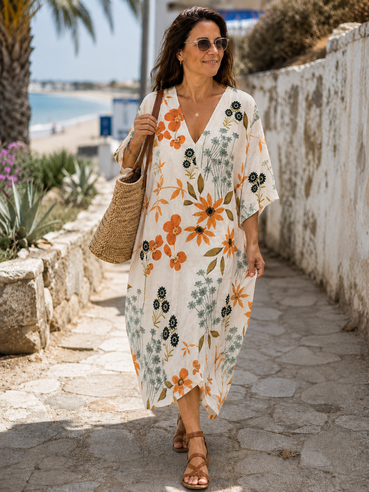 Mune Fashion | Colorful Summer Dress With Flowers