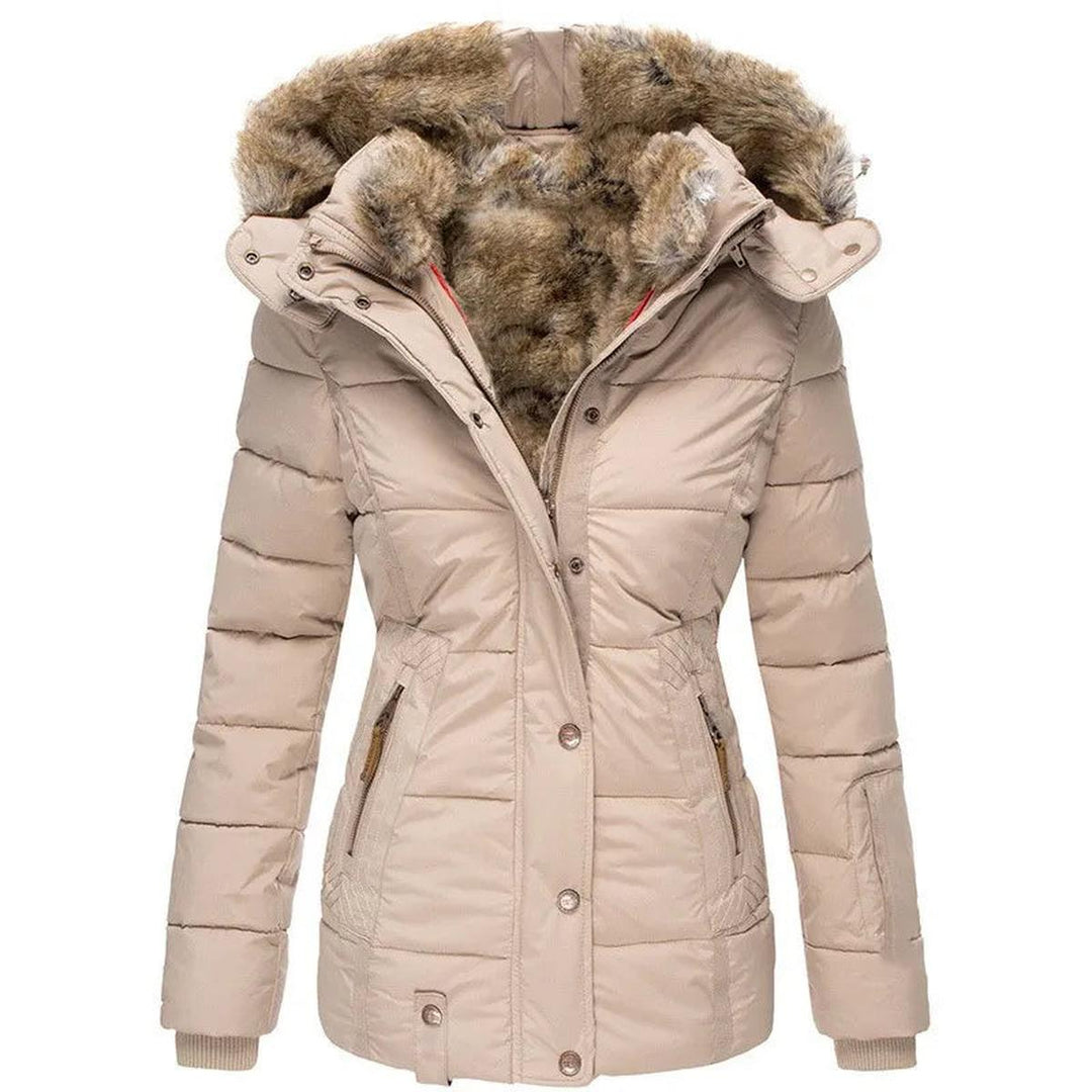 Mune | Stylish Versatile Winter Jacket with Elegant Decorations