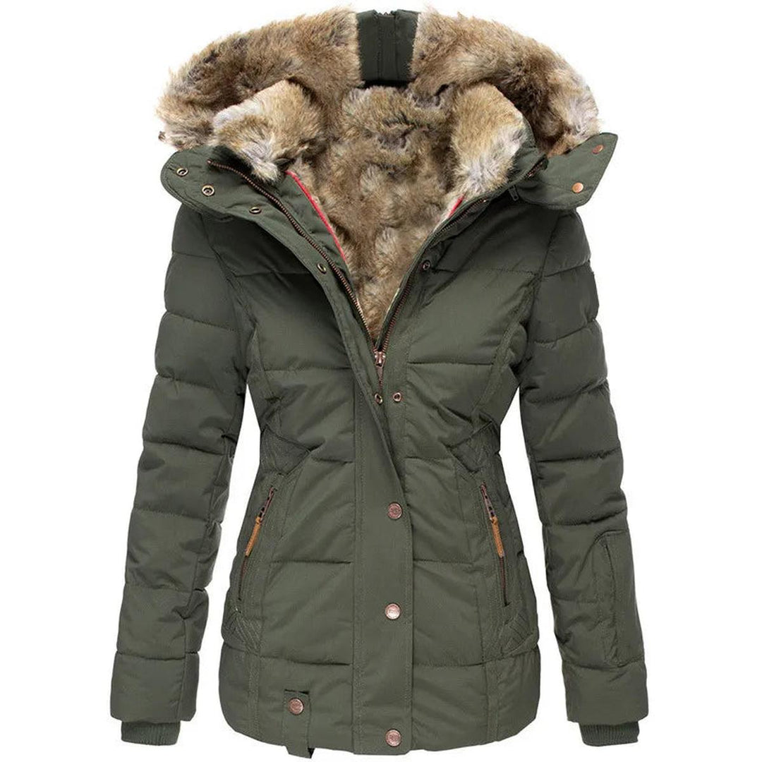 Mune | Stylish Versatile Winter Jacket with Elegant Decorations