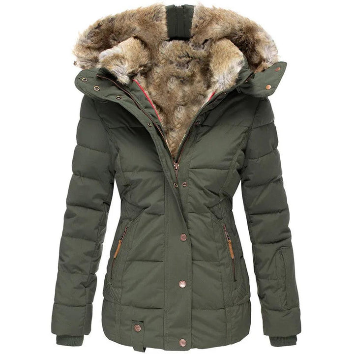 Mune | Stylish Versatile Winter Jacket with Elegant Decorations