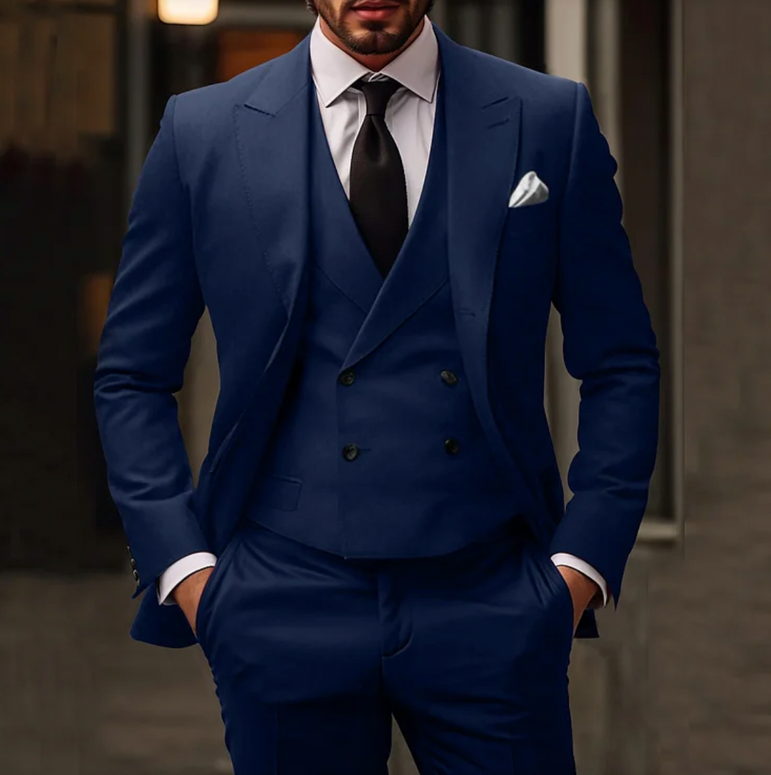Mune | Men's Tuxedo 3-piece - Blazer, Vest & Trousers