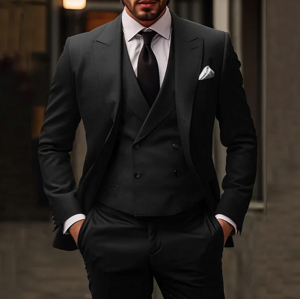 Mune | Men's Tuxedo 3-piece - Blazer, Vest & Trousers