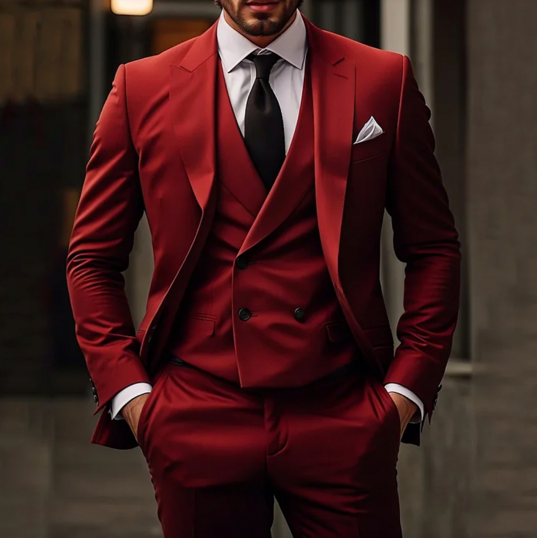 Mune | Men's Tuxedo 3-piece - Blazer, Vest & Trousers