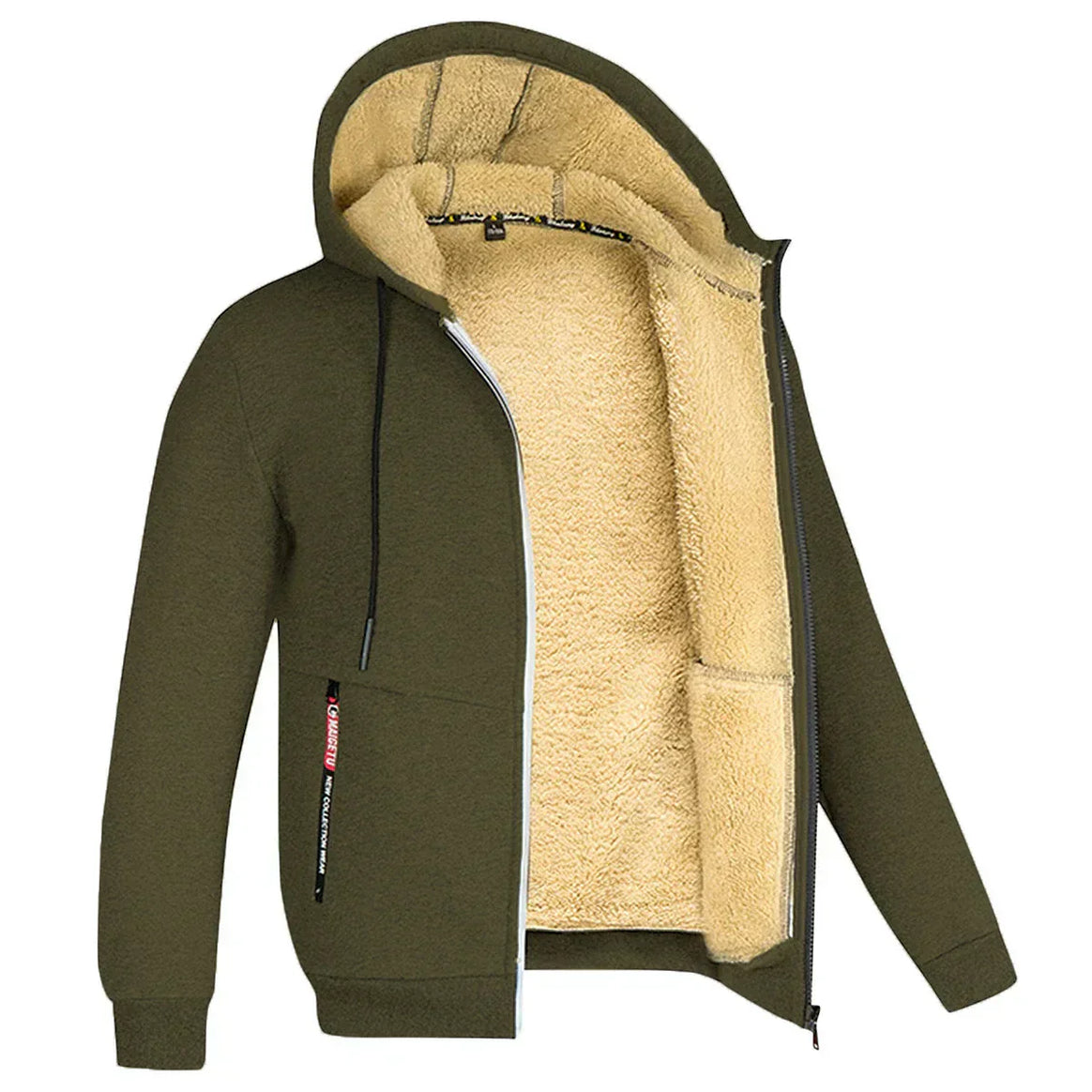 Mune | Hoodie made of Lambswool - warm & soft sweatshirt with hood and plush lining for winter