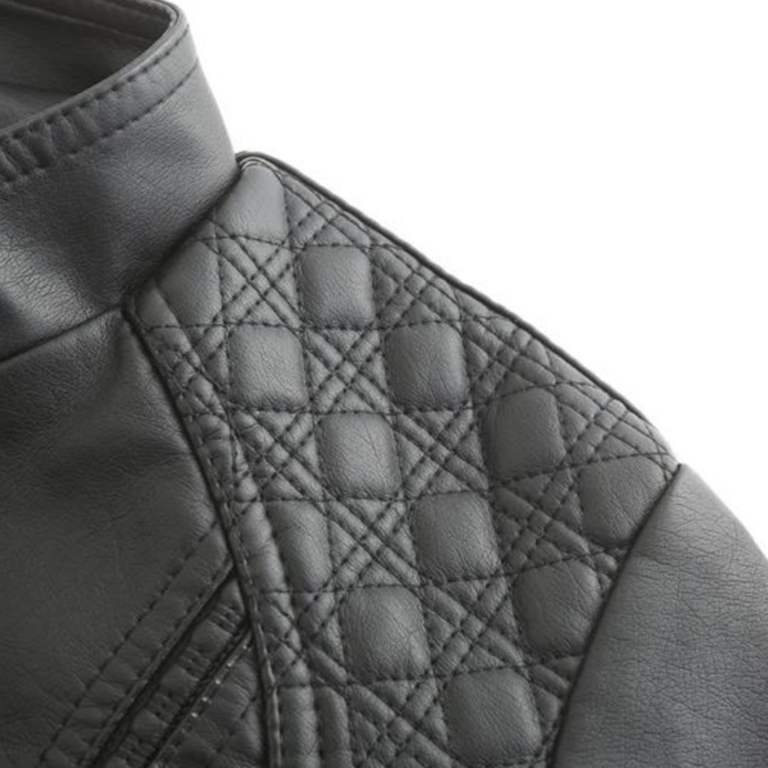 Mune | Stylish leather women's jacket made of genuine leather