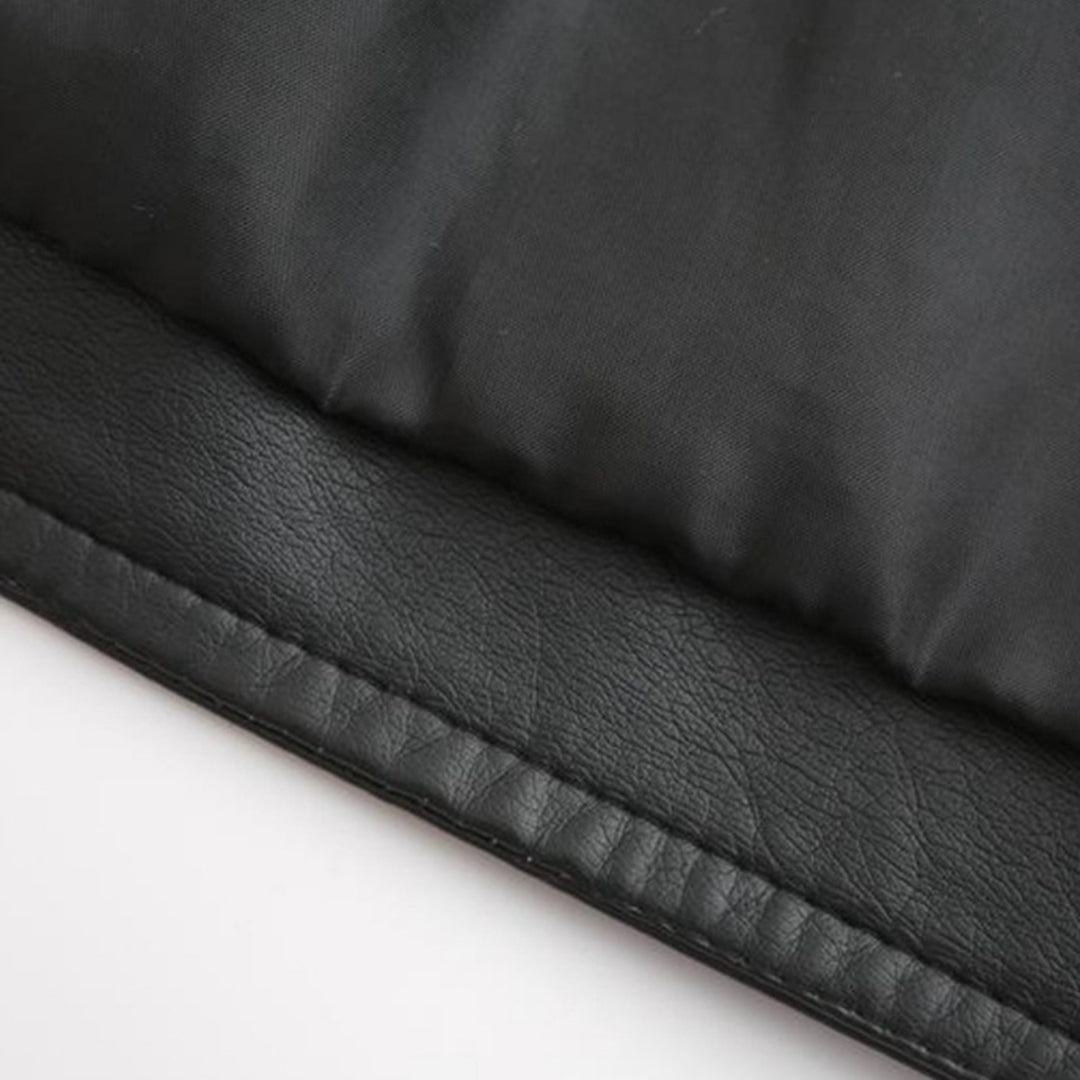 Mune | Stylish leather women's jacket made of genuine leather