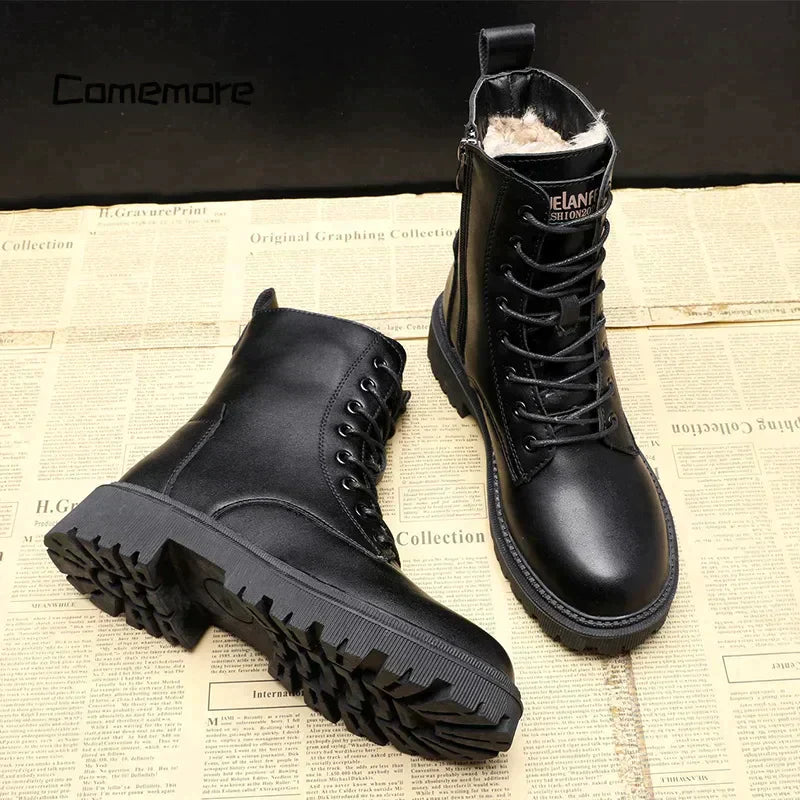 Mune | Black Winter Boots for Women