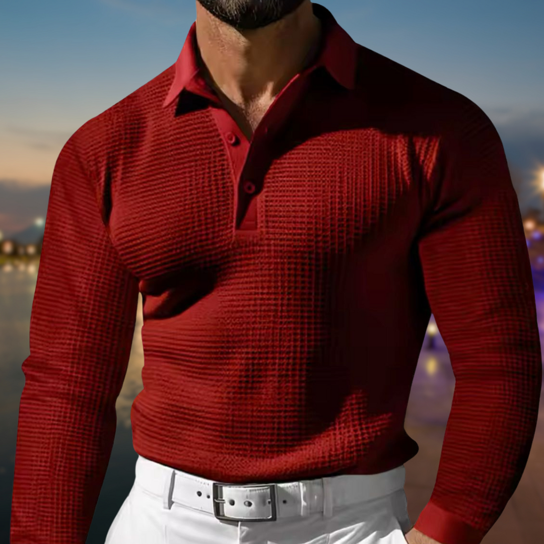 Mune | Polo Sweatshirt - Men's Fashion Casual Cotton