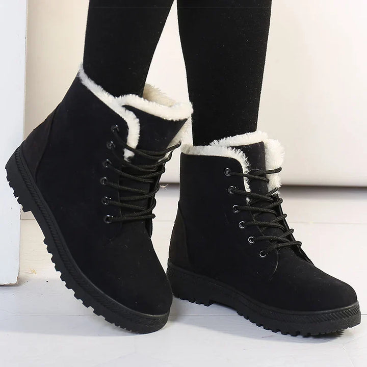 Mune | Winter boots - Warm ankle boots with soft padding, low heel and comfortable design