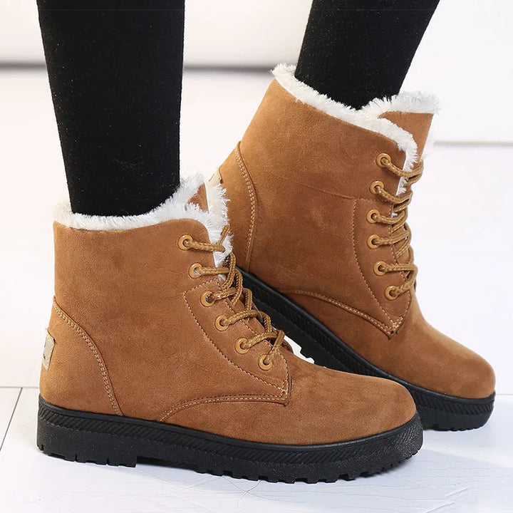 Mune | Winter boots - Warm ankle boots with soft padding, low heel and comfortable design