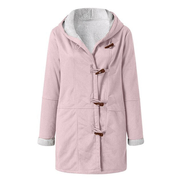 Mune | Casual fleece-lined coat with hood