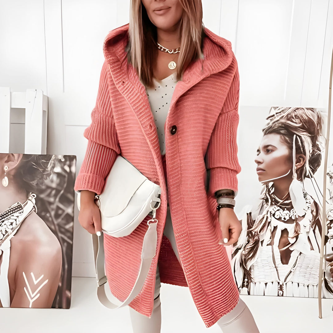 Mune | Women's cardigan with buttons and long sleeves