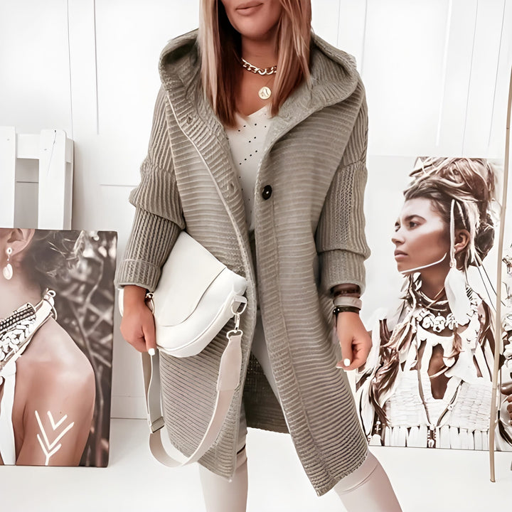Mune | Women's cardigan with buttons and long sleeves