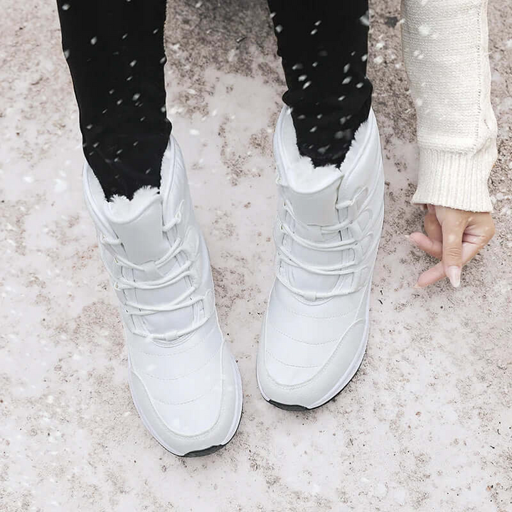 Mune | Combat Boots - Water-Repellent Mid-Calf with Velcro