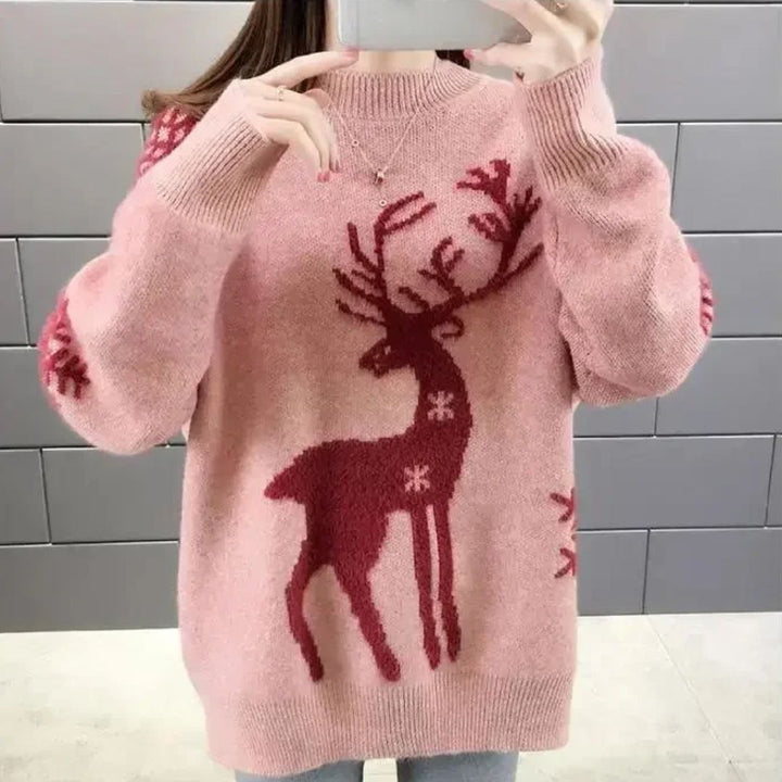 Mune | Christmas Sweater Reindeer Sweater for the Winter