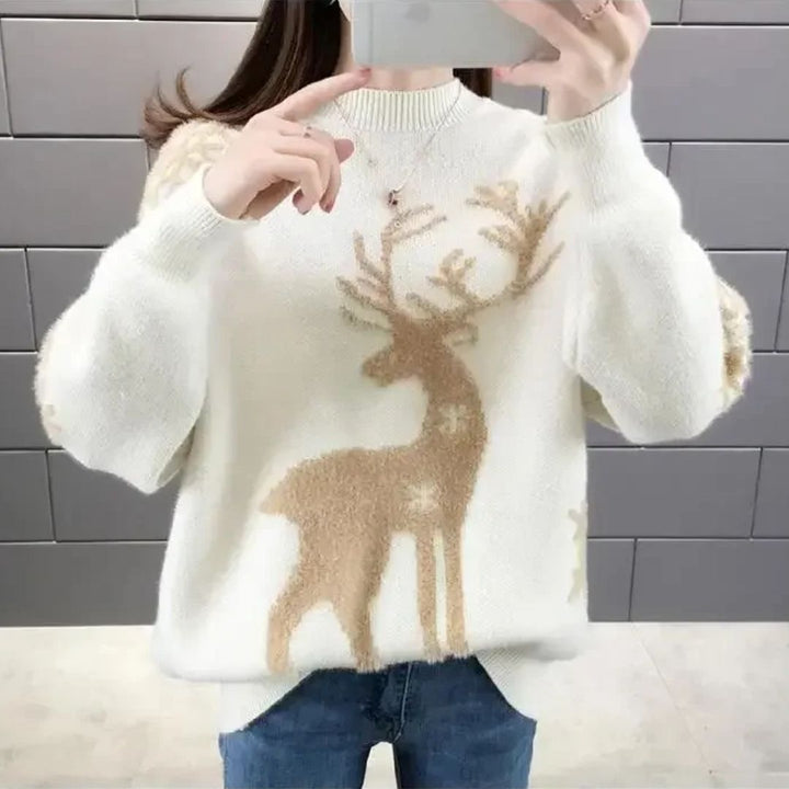 Mune | Christmas Sweater Reindeer Sweater for the Winter