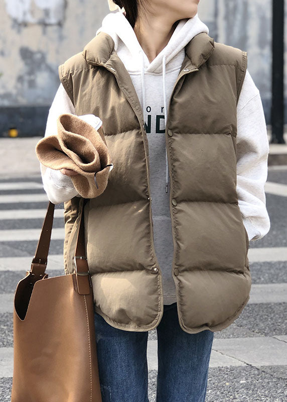 Mune | Women's Padded Sleeveless Vest with Stand-Up Collar