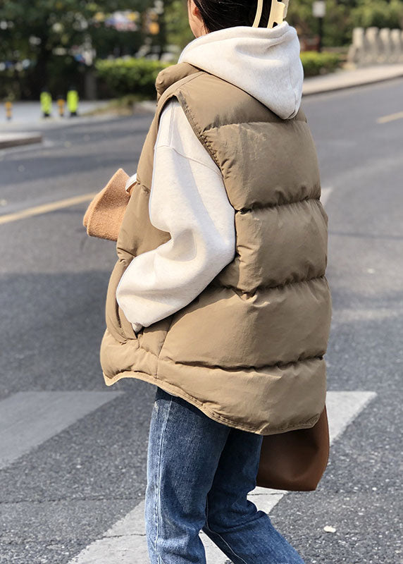 Mune | Women's Padded Sleeveless Vest with Stand-Up Collar