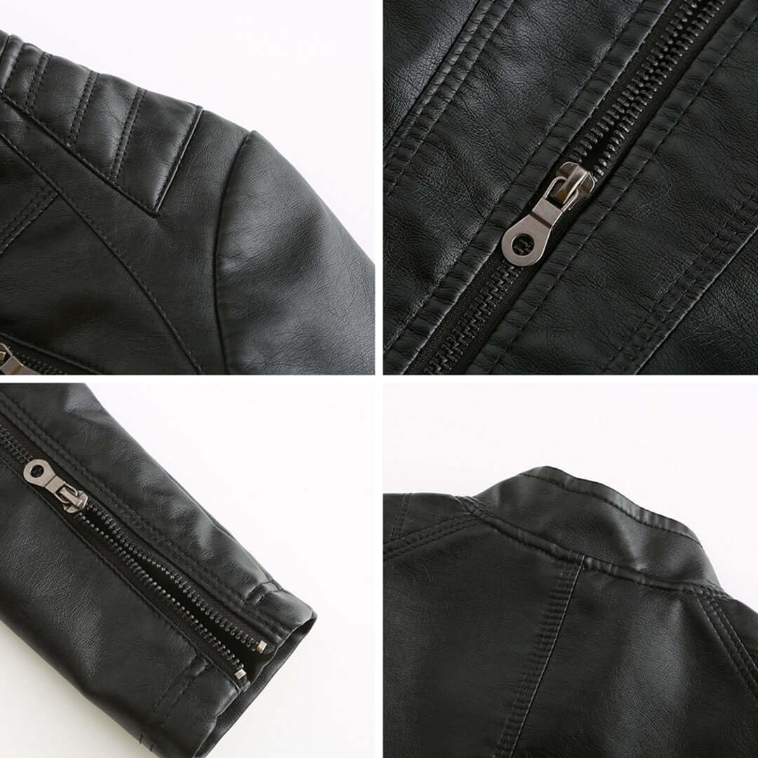 Mune | Leather Jacket - Timeless Elegance