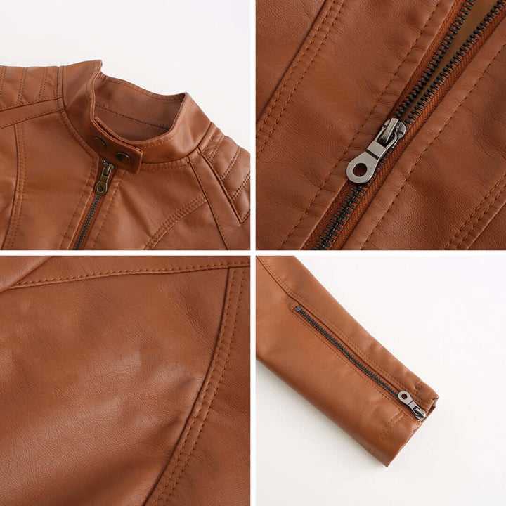 Mune | Leather Jacket - Timeless Elegance
