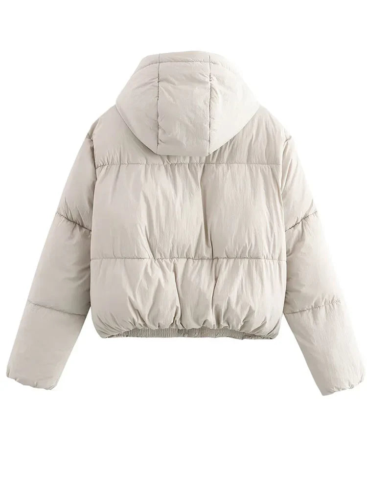Mune | Women's Puffer Jacket with Hood and Thick Lining