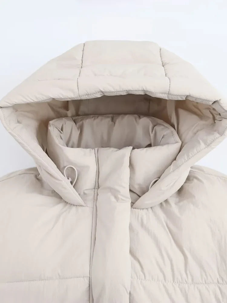 Mune | Women's Puffer Jacket with Hood and Thick Lining