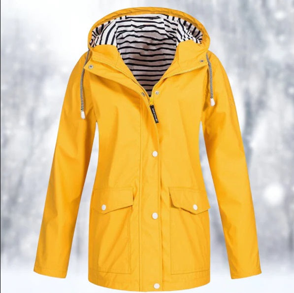 Mune | Waterproof Rain Jacket with Hood - Functional Outerwear