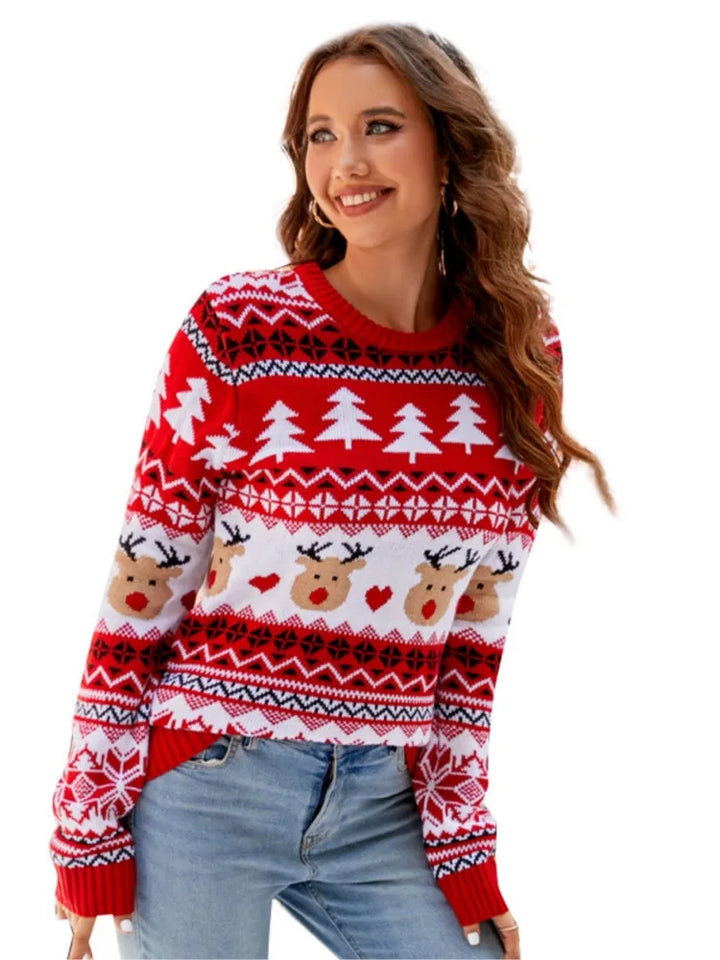 Mune | Knitted sweater for women - Soft & warm women's sweater with classic design