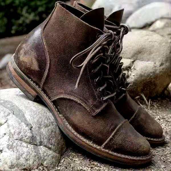 Mune Fashion - Lace-up boots for men
