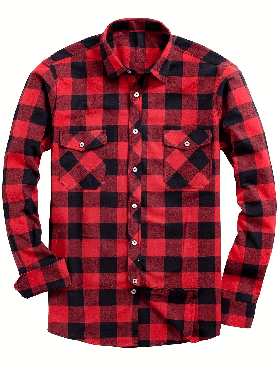 Mune | Casual Men's Shirt with Lumberjack Print