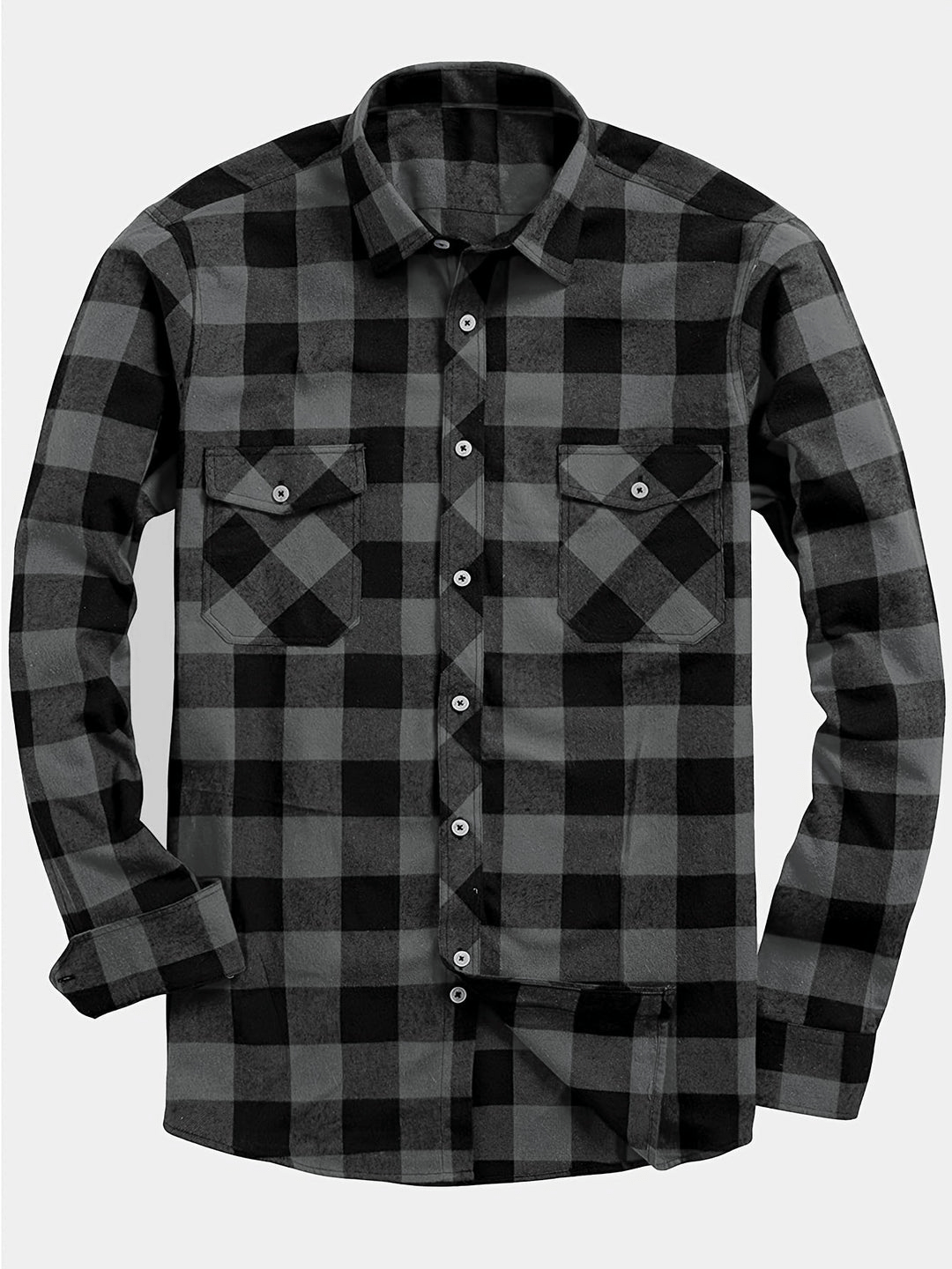 Mune | Casual Men's Shirt with Lumberjack Print