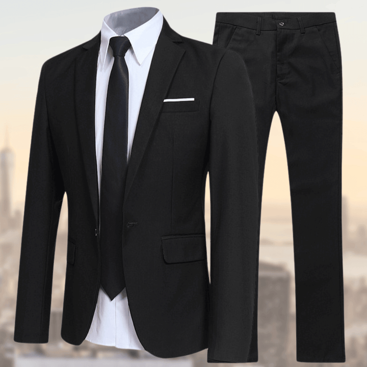 Mune Fashion | Men's Business Suit 2-piece - Jacket & Trousers