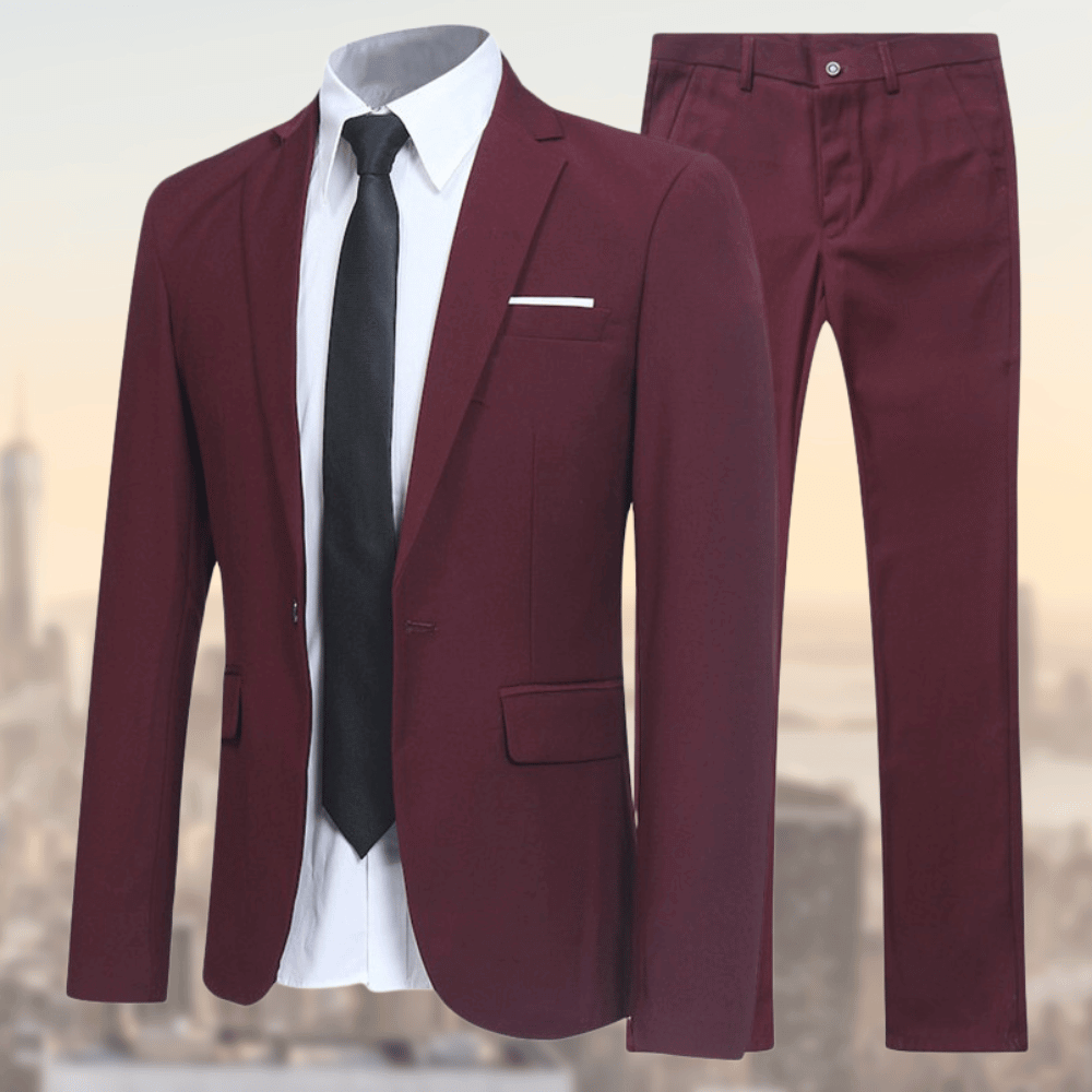 Mune Fashion | Men's Business Suit 2-piece - Jacket & Trousers