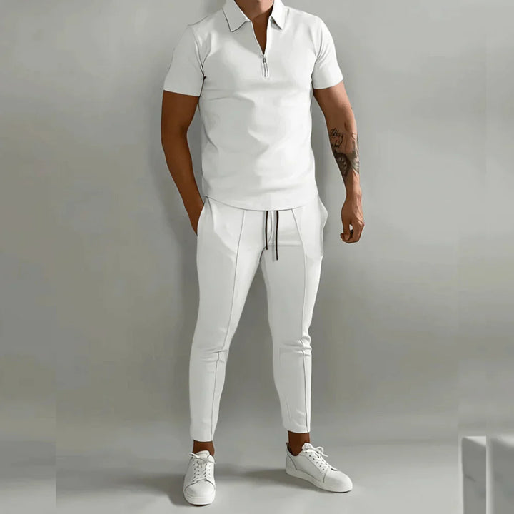 Mune | Elegant Men's Set Consisting Of Polo and Elegant Pants