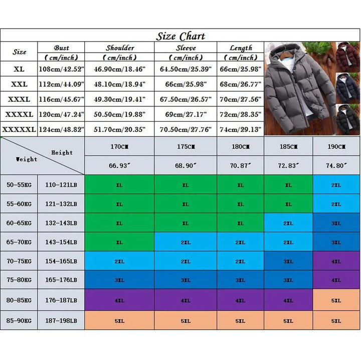 Mune | Puffer jacket Winter jacket men for cold weather conditions