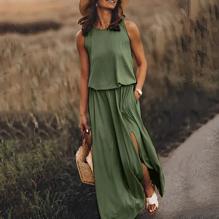 Elegant colorful dress