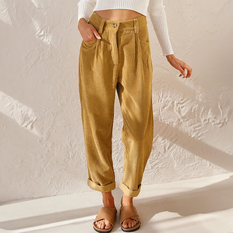 Mune | Casual Corduroy Pants for Women