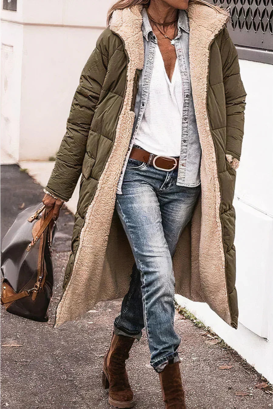 Mune | Elegant Reversible Warm Parka