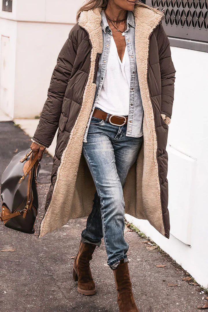 Mune | Elegant Double-Sided Warm Parka