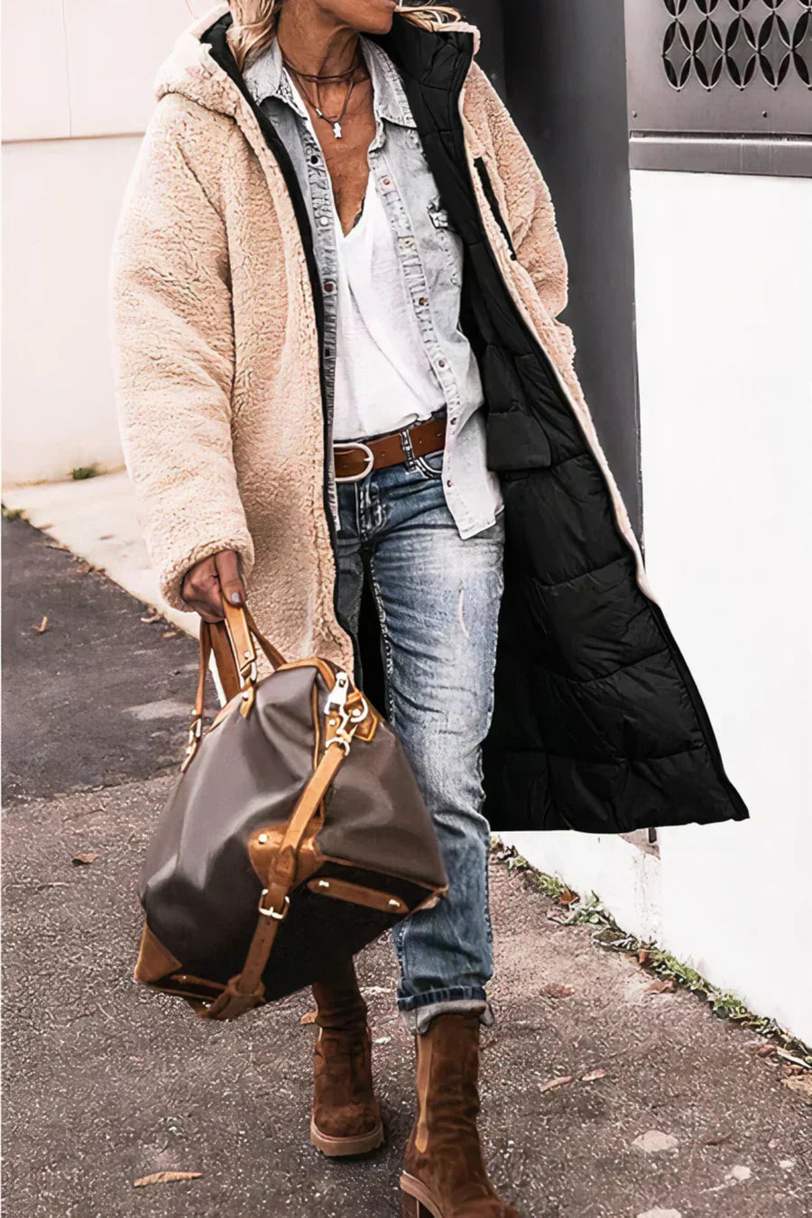 Mune | Elegant Reversible Warm Parka