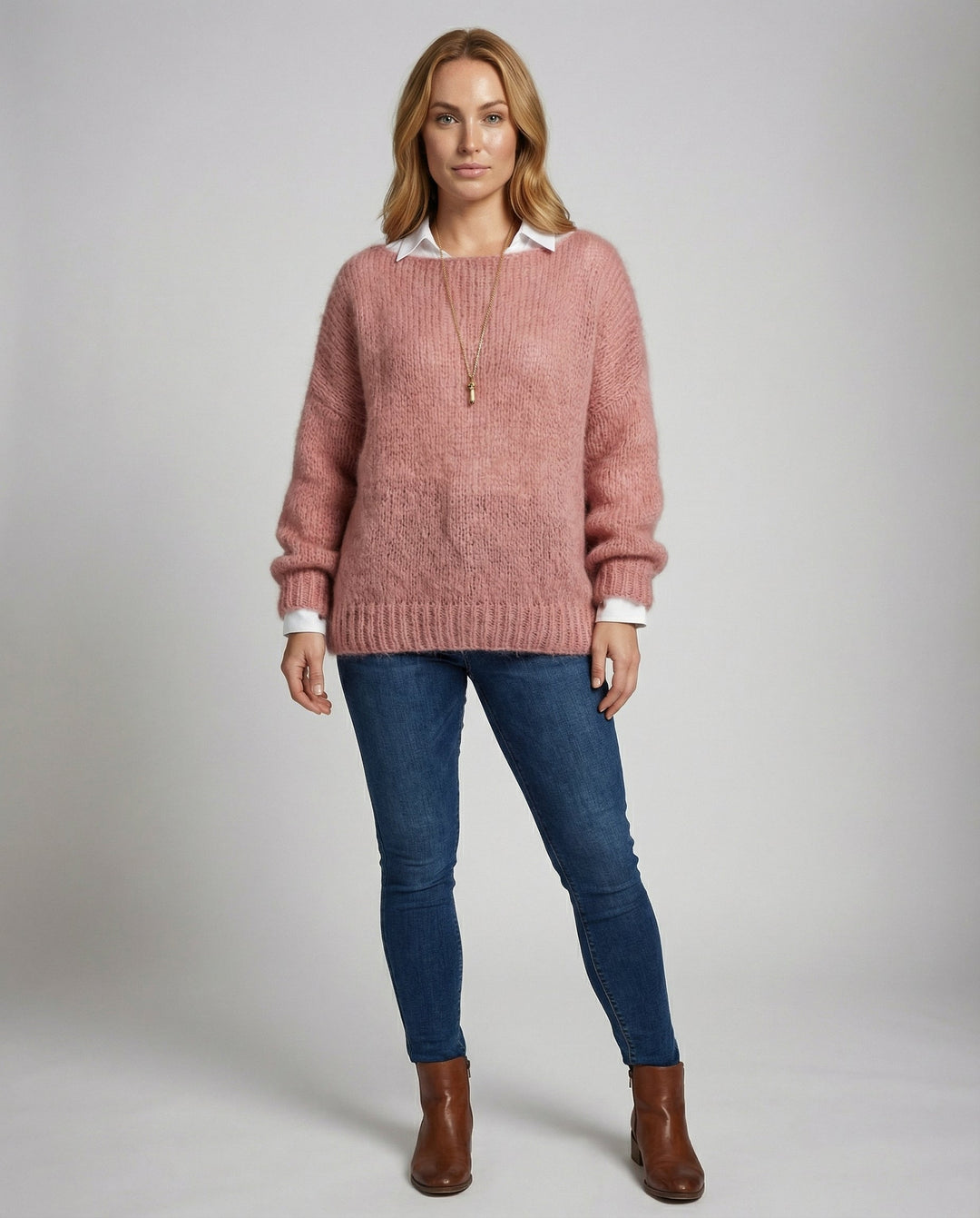 Luxe Mohair Oversized Sweater