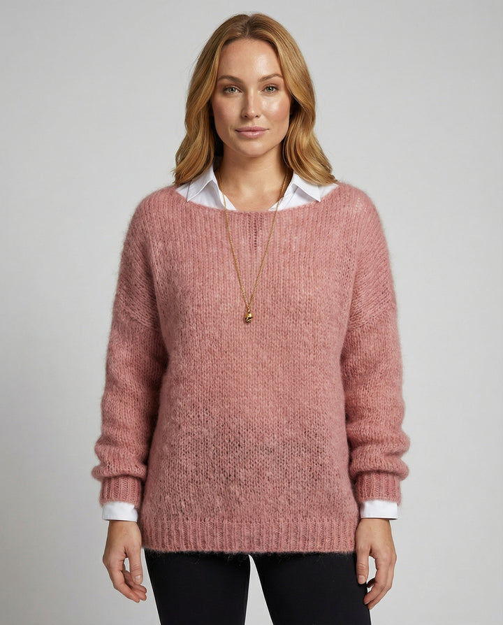Luxe Mohair Oversized Sweater
