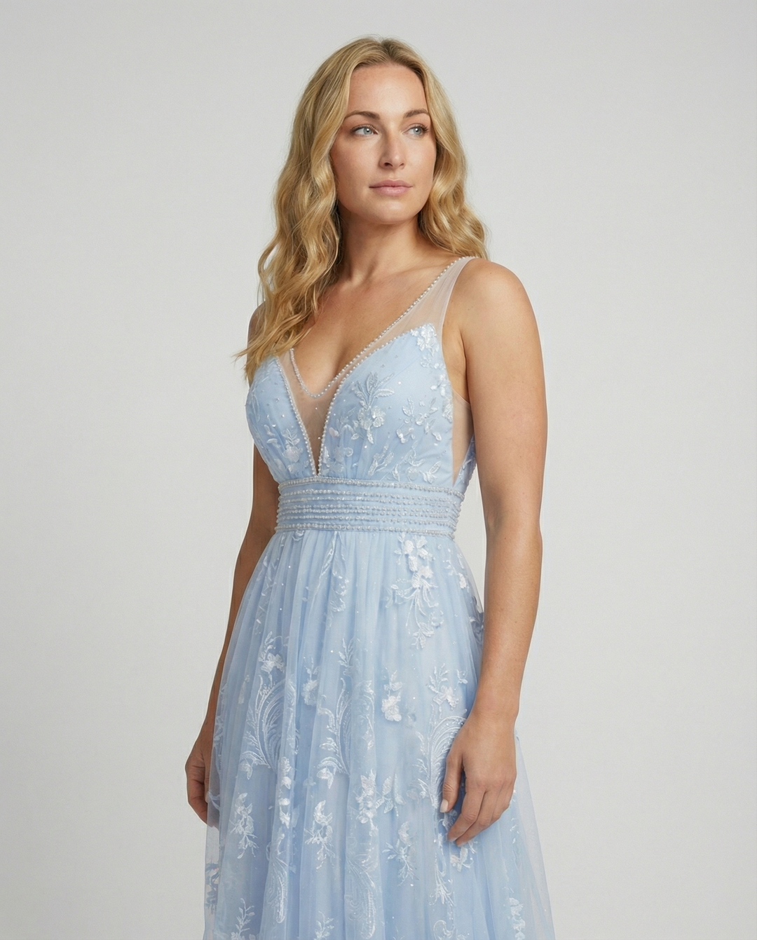 Elegant Women's Mesh Dress Party