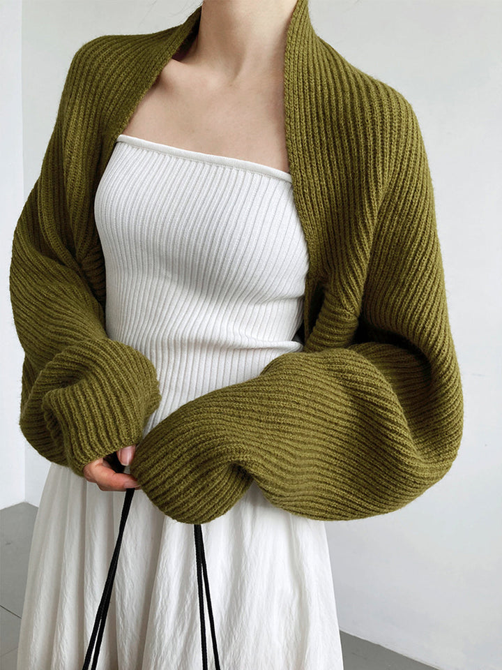 Mune | Women's Knit Open Cardigan with Long Sleeves