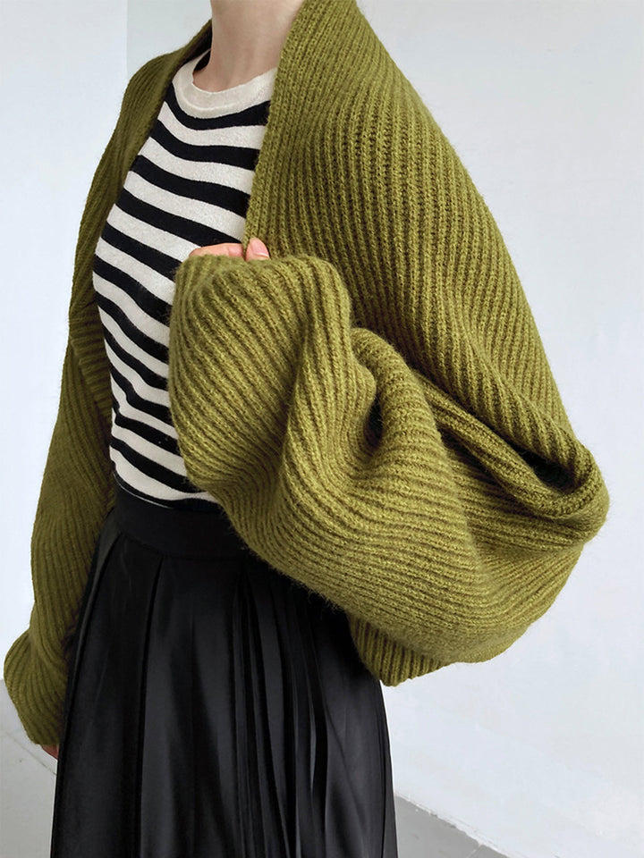 Mune | Women's Knit Open Cardigan with Long Sleeves