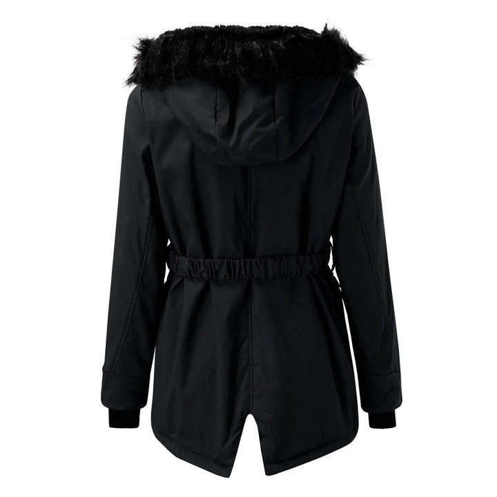 Mune | Elegant Winter Parka with Faux Fur Hood