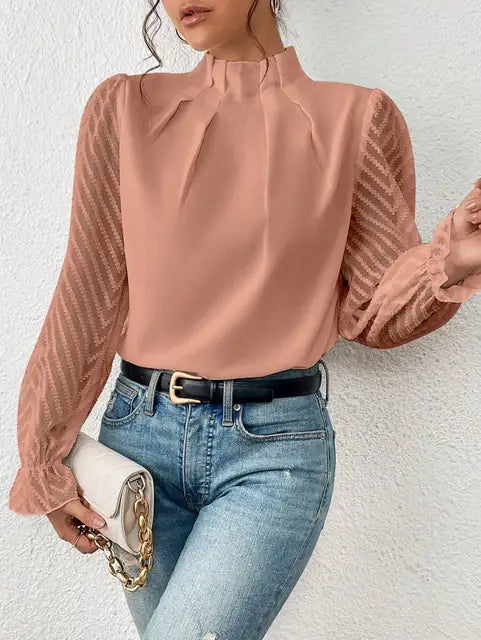 Mune | Elegant Long Sleeve Blouse