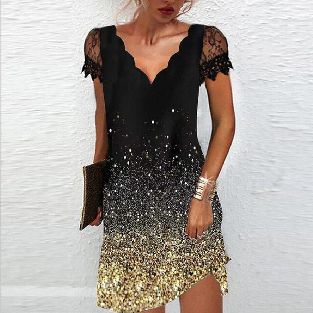 Elegant dress with exquisite details